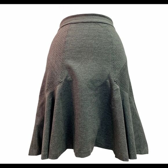 Diane Von Furstenberg gray Carlita skirt size 6 - Picture 3 of 11
